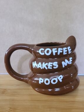 BigMouth Inc- Coffee makes me poop cup